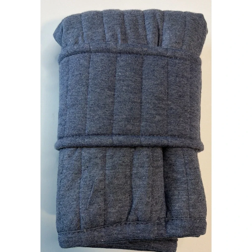 Mainstays Jersey Channel Sham (1) in Blue - King